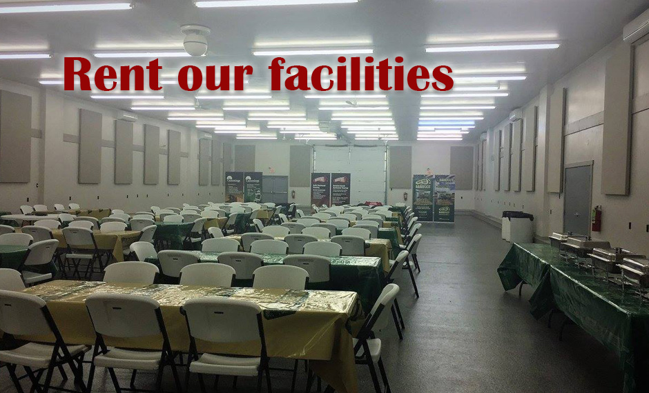 rent our facilities